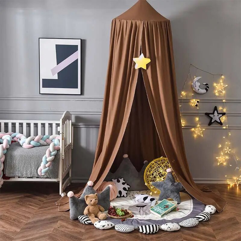Baby Crib Curtain / Kids Bed Canopy
