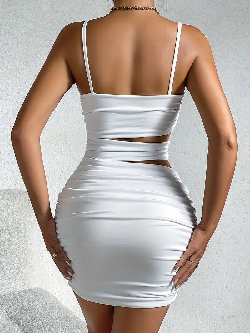 Gatsby Fringe Party Dress - Tassel Slip Bodycon Mini Dress